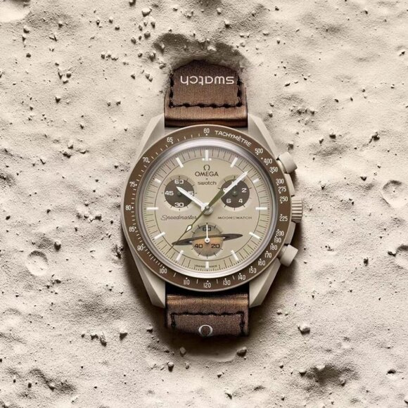 Swatch Other - NEW IN BOX Omega x Swatch Bioceramic Moonswatch - Mission to Saturn Wristwatch